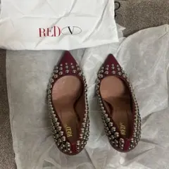 RED VALENTINO スタッズ パンプス ボルドー 36