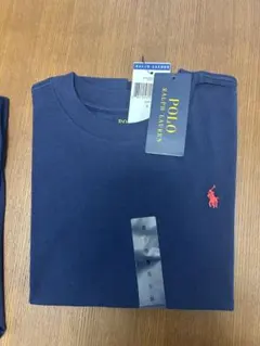 新品未使用POLO RALPH LAUREN Tシャツ ネイビー サイズ5のサムネイル