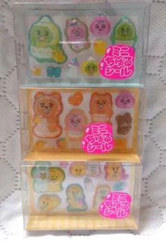 おぱんちゅうさぎ　んぽちゃむ　ミニちゅるシール3枚セット