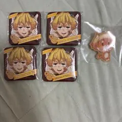 鬼滅の刃 バレンタイン＆ホワイトデー 缶バッジ ・ アニマルバッジ 我妻善逸