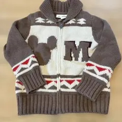 GAP Baby　美品 ミッキー ニット　カーディガン サイズ100