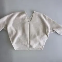 ユニクロ　グレー 3Dニットセーター Sサイズ