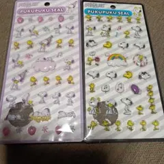 プクプクシールset　スヌーピー♡
