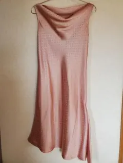 KUMIKYOKU ピンク ドット柄 ワンピース サイズ2