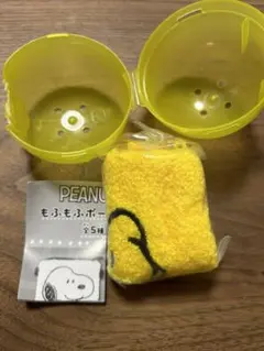 PEANUTS もふもふポーシェット　ウッドストック　ガチャ