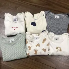 PETIT BATEAU ロンパースセット 67サイズ