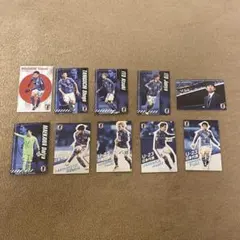 【まとめ売り】サッカー 日本代表 チーム 2024／Calbeeポテトチップス