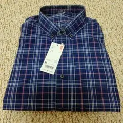 値下げ✨️新品✨️タグ付き　ユニクロ　ボタンダウンシャツ　100%コットン製