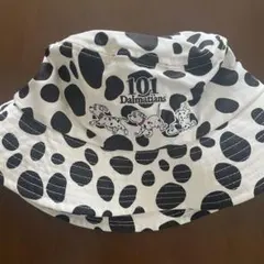 ディズニー 101匹わんちゃん バケットハット ダルメシアン柄　58センチ