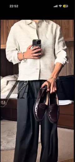 Genyaさん着用　ZARAシャツのサムネイル