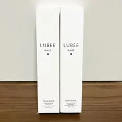 LUBEE WHITE ルビーホワイト 薬用ホワイトニング歯磨き粉 2本セット