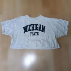 【INGNI】MICHIGAN STATE ロゴTシャツ