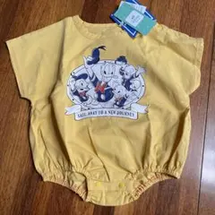 綿100% ドナルド ロンパース 70cm