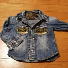 ジャンクストアー　デニムシャツ　90
