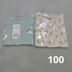 【新品】プティマイン　プティプラGIRLS半袖Tシャツ　女の子100