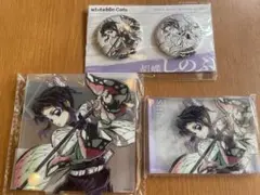 鬼滅の刃 胡蝶しのぶ アクリルスタンド 缶バッジ セット かふぇくじ9月 A賞他