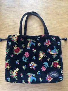 最終値下げ フェイラー ハイジ 手付き巾着 ブラック