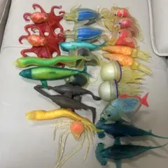 シーモンスターズ 海洋生物おもちゃセット 11個 - メルカリ