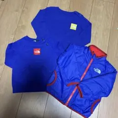 THE NORTH FACE 青色アウターセット 90