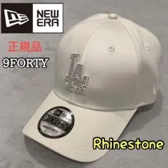 ニューエラ 9FORTY ラインストーン キャップ LA ドジャース サテン