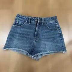 デニムショートパンツ ウエスト58-87cm