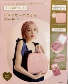 ドレッサーバニティポーチ 新品 未開封 ブランドムック TAERI