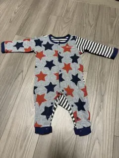 Champion ベビー ロンパース 60-70 星柄 ストライプ