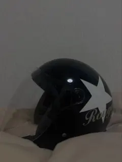 ローリングストーンズ　ジェットヘルメット　Mサイズ　スモークシールド付き ローリングストーンズ ジェットヘルメット Mサイズ スモークシールド
