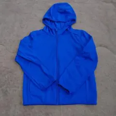 ユニクロ AIRism パーカー 120cm 青