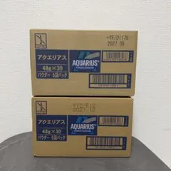 AQUARIUS アクエリアス パウダー 48g×30袋入 2箱セットのサムネイル