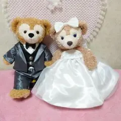 【ちくわ様】ダッフィー シェリーメイ ウェディング コスチューム