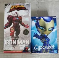 アイアンマン.フィギュア・Qposket　未開封2点セットのサムネイル