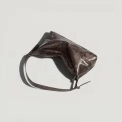 Studded Shoulder Bag バッグ ブラウン y2k kmb7-6 - メルカリ