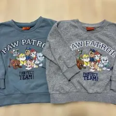 PAW PATROL トレーナー 110cm ブルー グレー