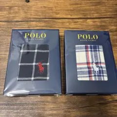 未開封品　POLO RALPH LAUREN チェック柄ハンカチ2枚セットのサムネイル