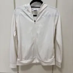 プーマ　drycell uvカット　パーカー　オフホワイト