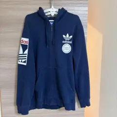 はるまま様専用　adidas originals ネイビー フルジップパーカー