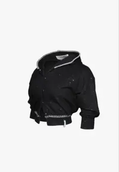 theredthread S mid-sleeve hoodie croppedのサムネイル
