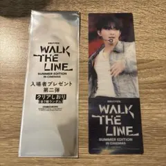 ENHYPEN WALK THE LINE ジョンウォン クリアしおり