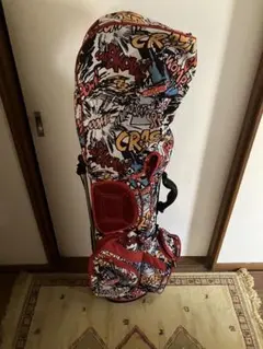 AZROF(アズロフ) スタンド メンズキャディバッグ アメコミレッドのサムネイル