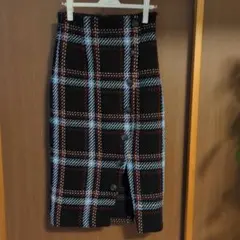 黒 ロングスカート