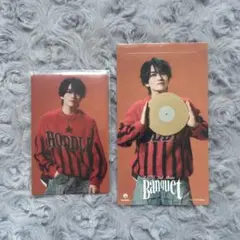 MAZZEL エイキ　トレカ　ICステッカー　EIKI banquet