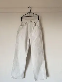 MOUSSY ホワイトデニム【サイズ23】