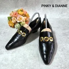 PINKY & DIANNE パンプス ゴールド金具 ヴィンテージ y2kのサムネイル