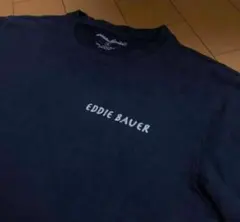 エディバウアーネイビーコットン T