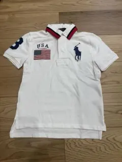 POLO RALPH LAUREN ビッグポニー USA ポロシャツ ホワイト - メルカリ