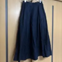 アーバンリサーチKBF ネイビー フレアロングスカート