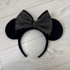 ディズニー ミニー耳 ビジュー付きカチューシャ