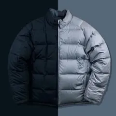 00s Y2K NIKE ACG ナイキ リバーシブルダウンジャケット シルバー