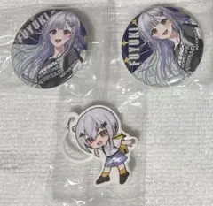 にじさんじ 葉加瀬冬雪 くら寿司 缶バッジ　めじるしチャーム